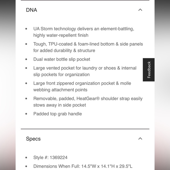 Under Armour Undeniable 5.0 Large Duffel Bag - Picture 9 of 12